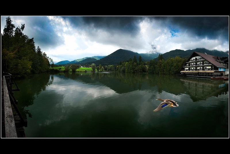 jezero by Milojko Demšar
