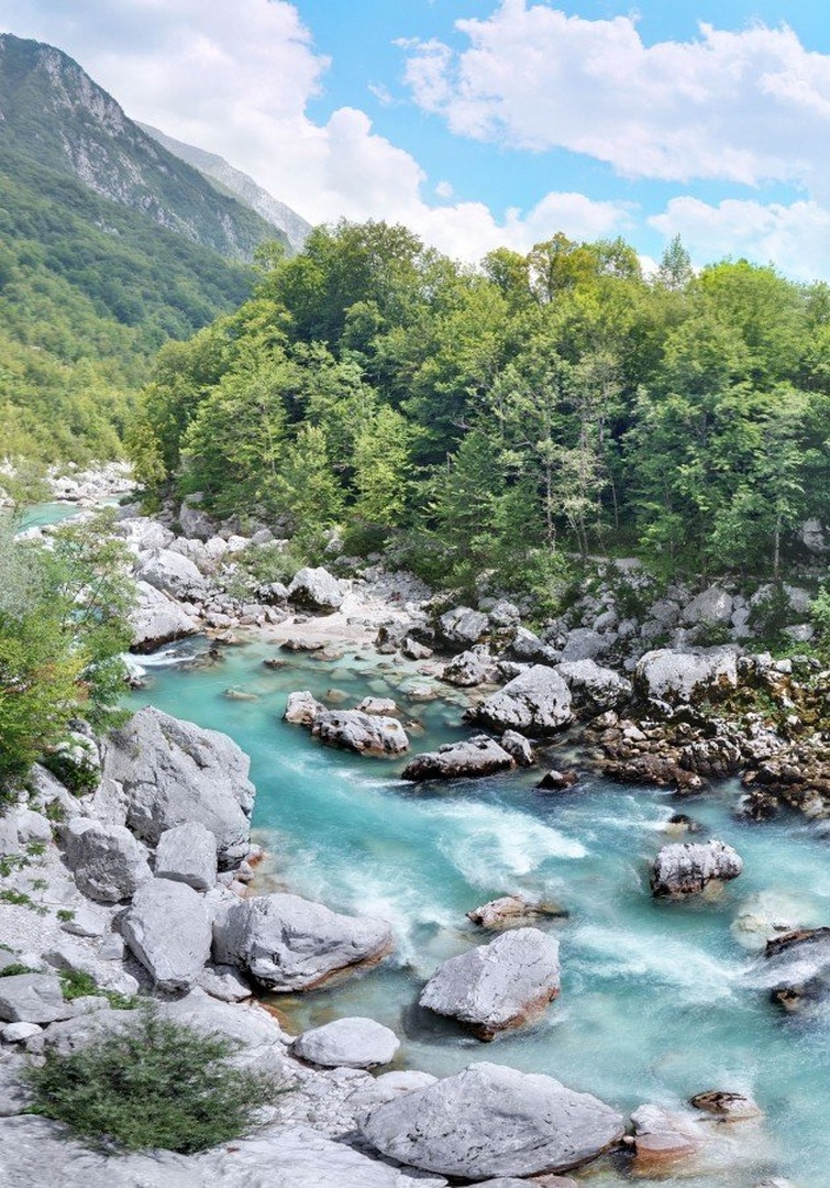 Soča by Matjaz Drolc