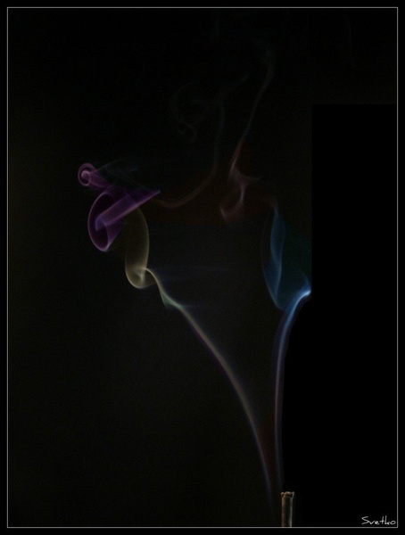 Color smoke by Luka Svetic