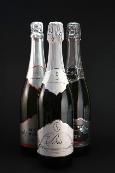 Champagne bottles by Luka Svetic