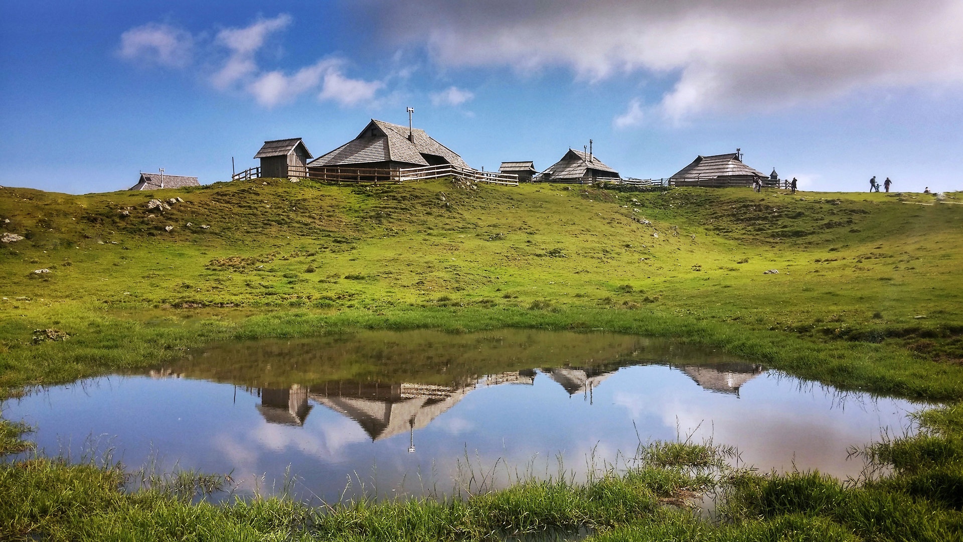 Velika Planina by Kristjan