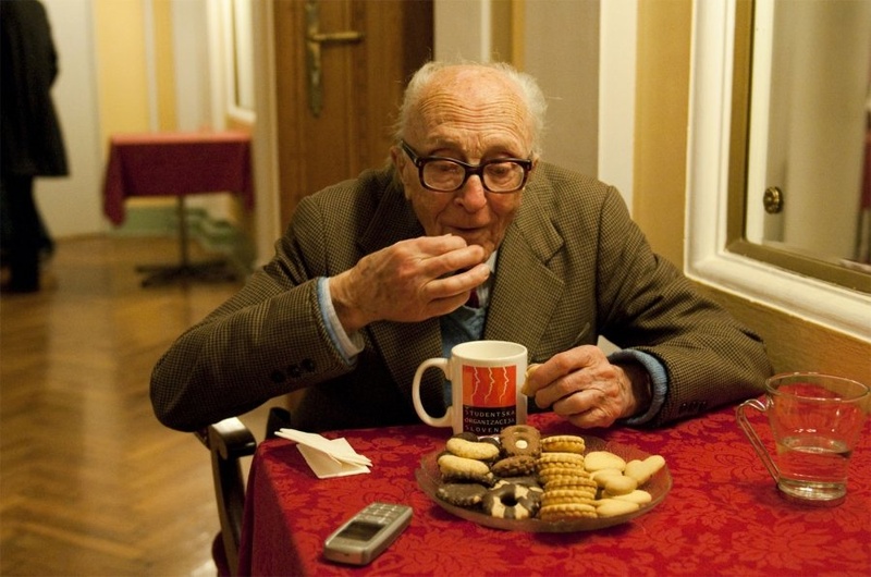 Boris Pahor by Tine Ravnikar