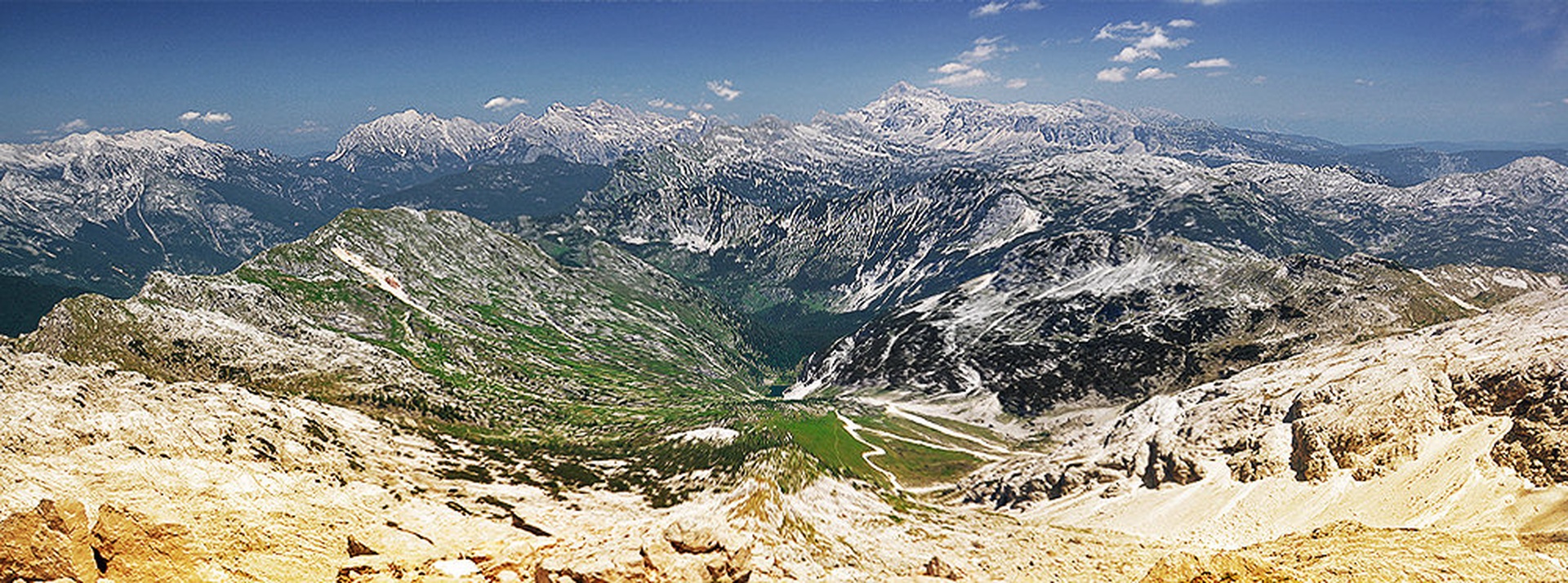 Krnsko jezero s Krna by