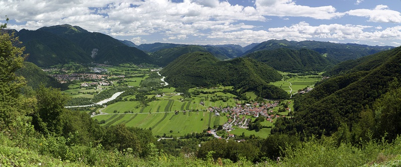 Tolmin - Volče by Bojan Marušič