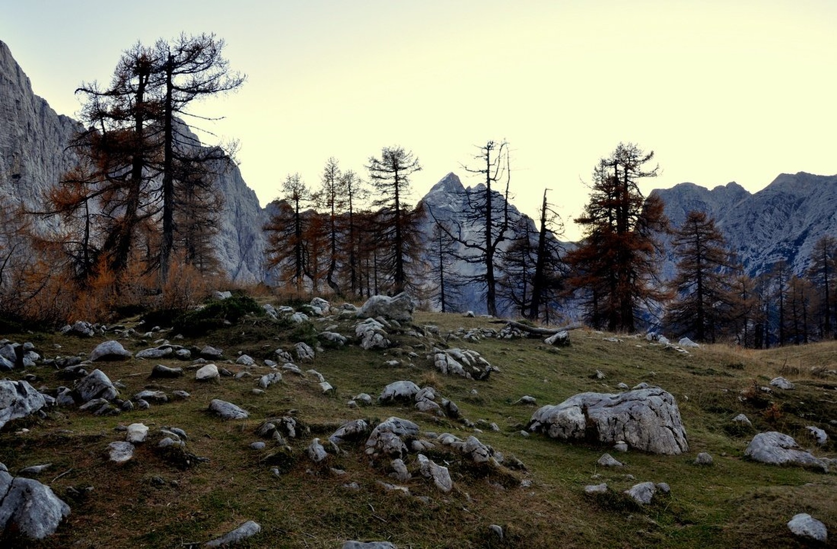 V tišini gora by Andrej Gubič