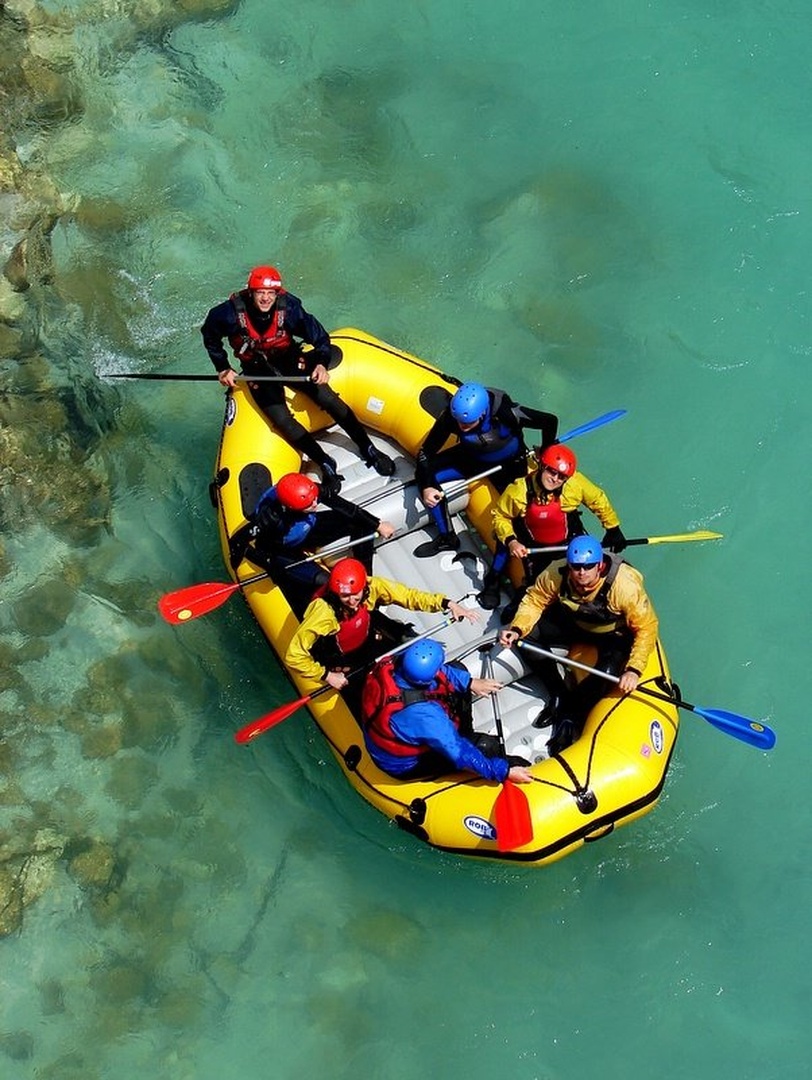 Soča river splash by Andrej Gubič