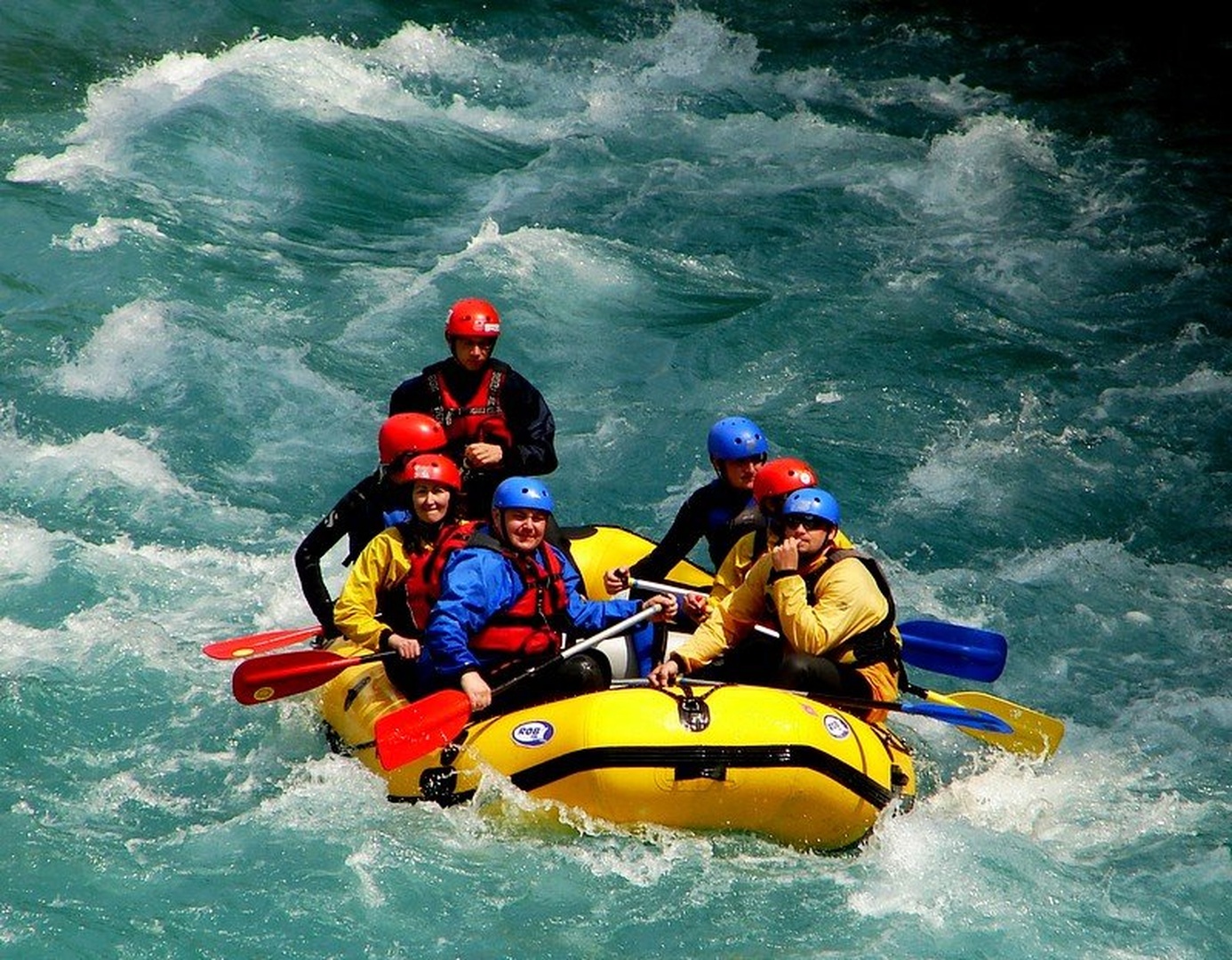 Soča river splash IV. by Andrej Gubič