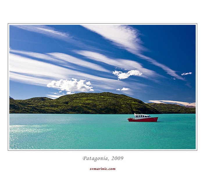 Lago Pehoe, Patagonia by Sebastijan Marinič