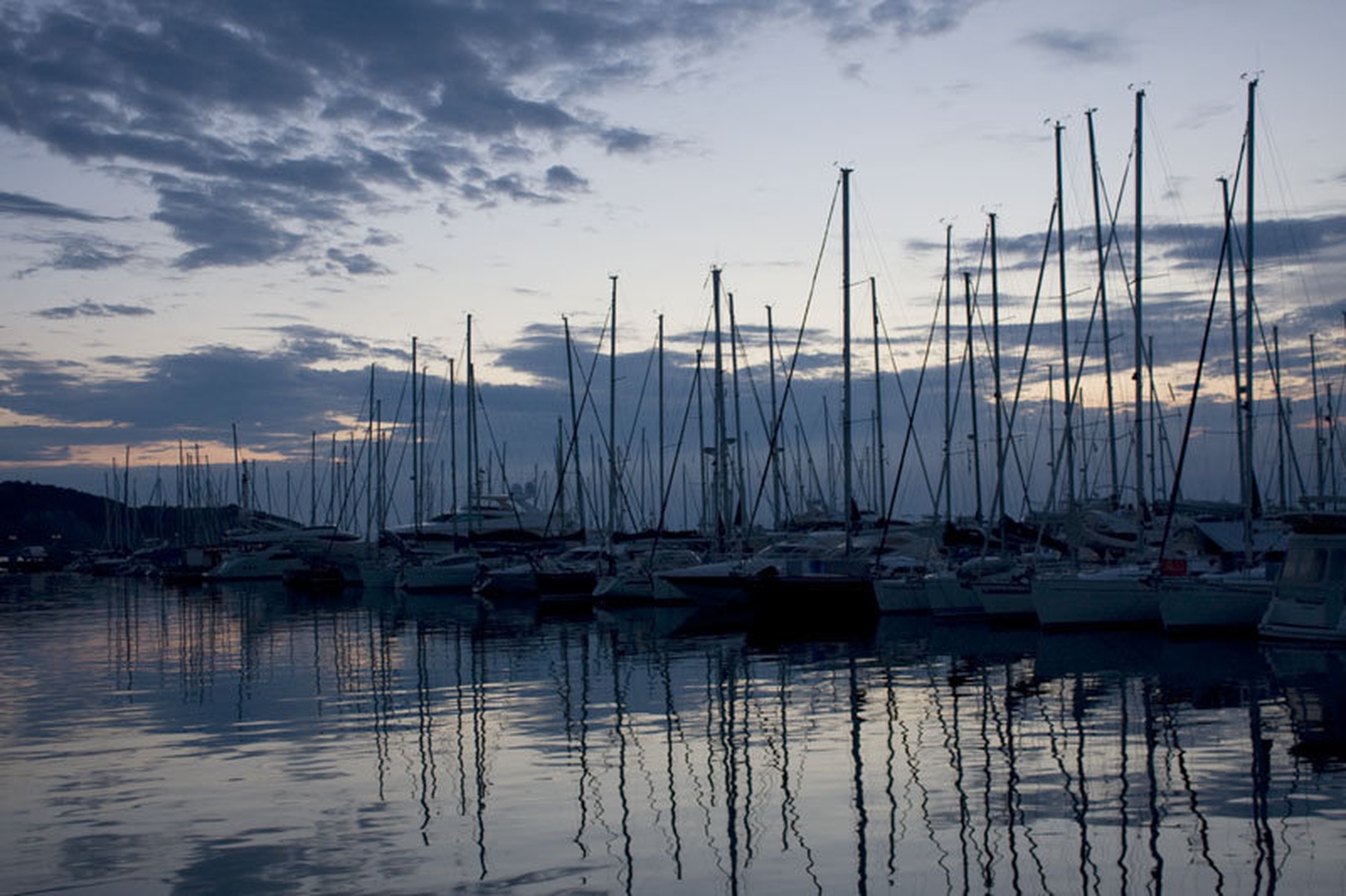 Marina Izola zvečer 2. slika by Tim Podlogar