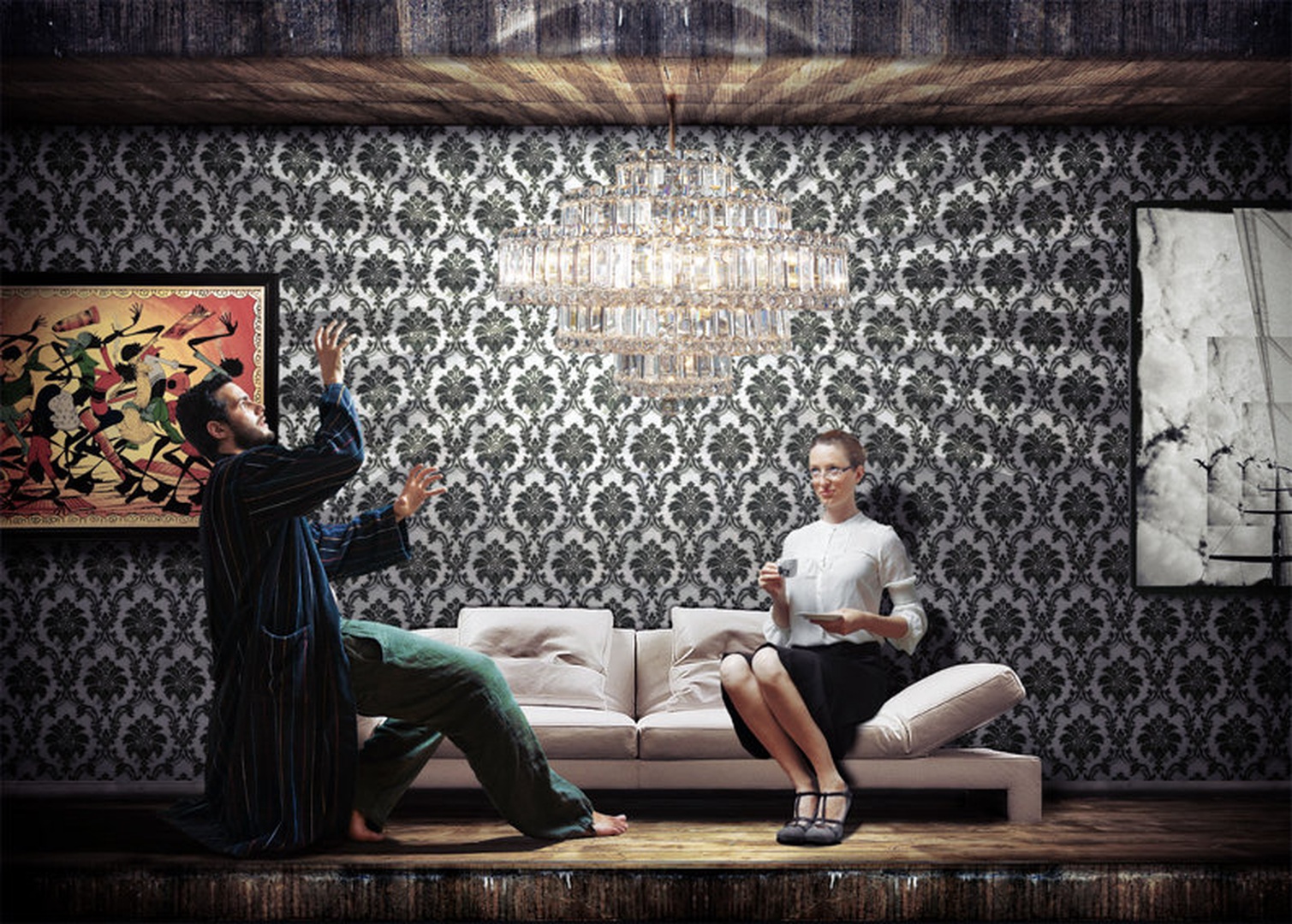 Čaščenje svetlobe by Urban Rotar