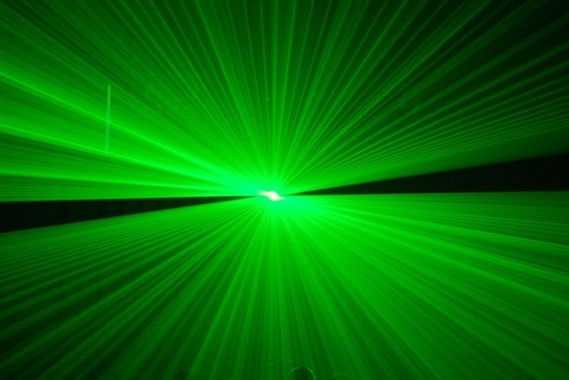 Laser show by Uroš Pihner