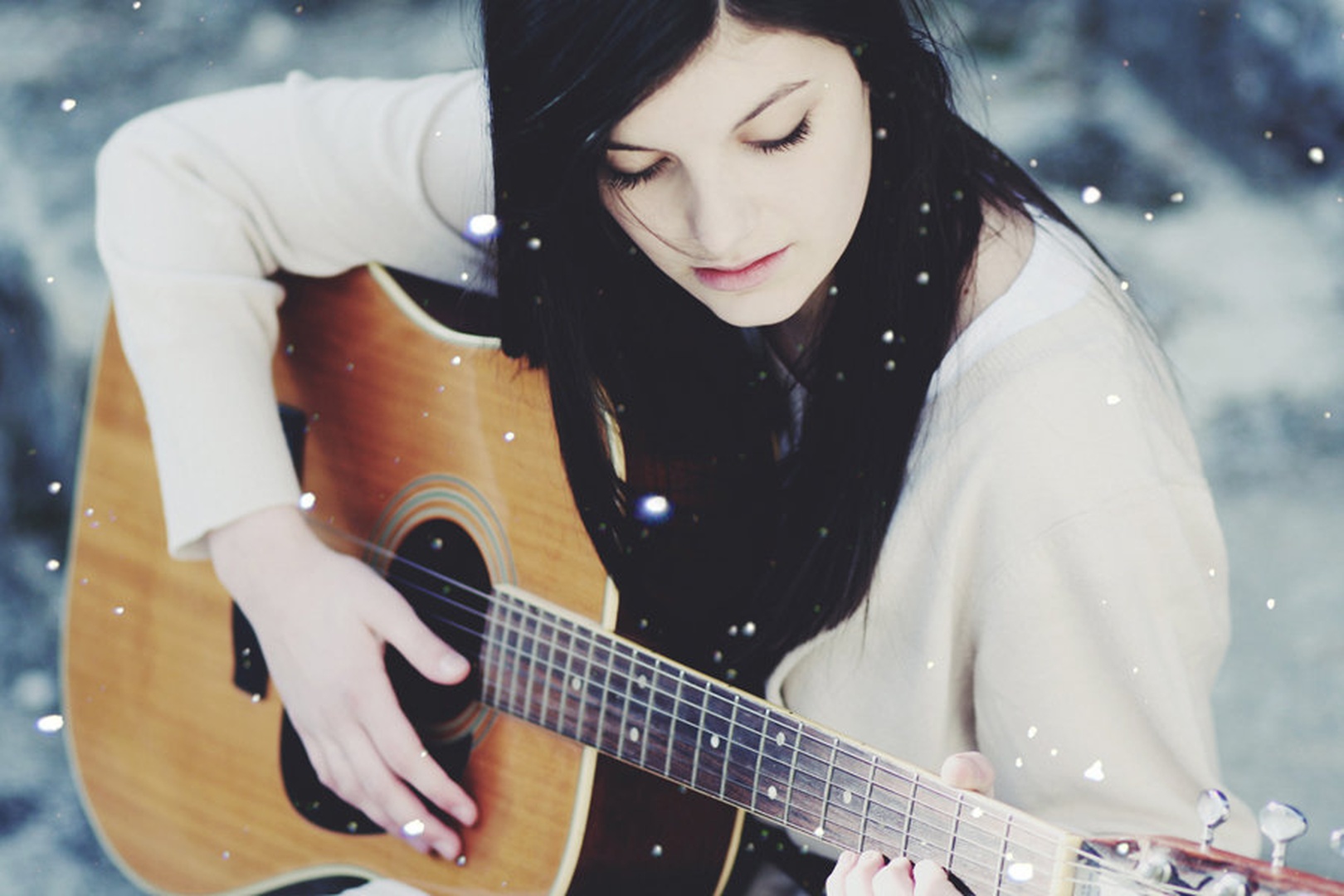 while my guitar gently weeps by Katarina Zakonjšek