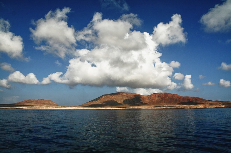 Isla Graciosa by snow