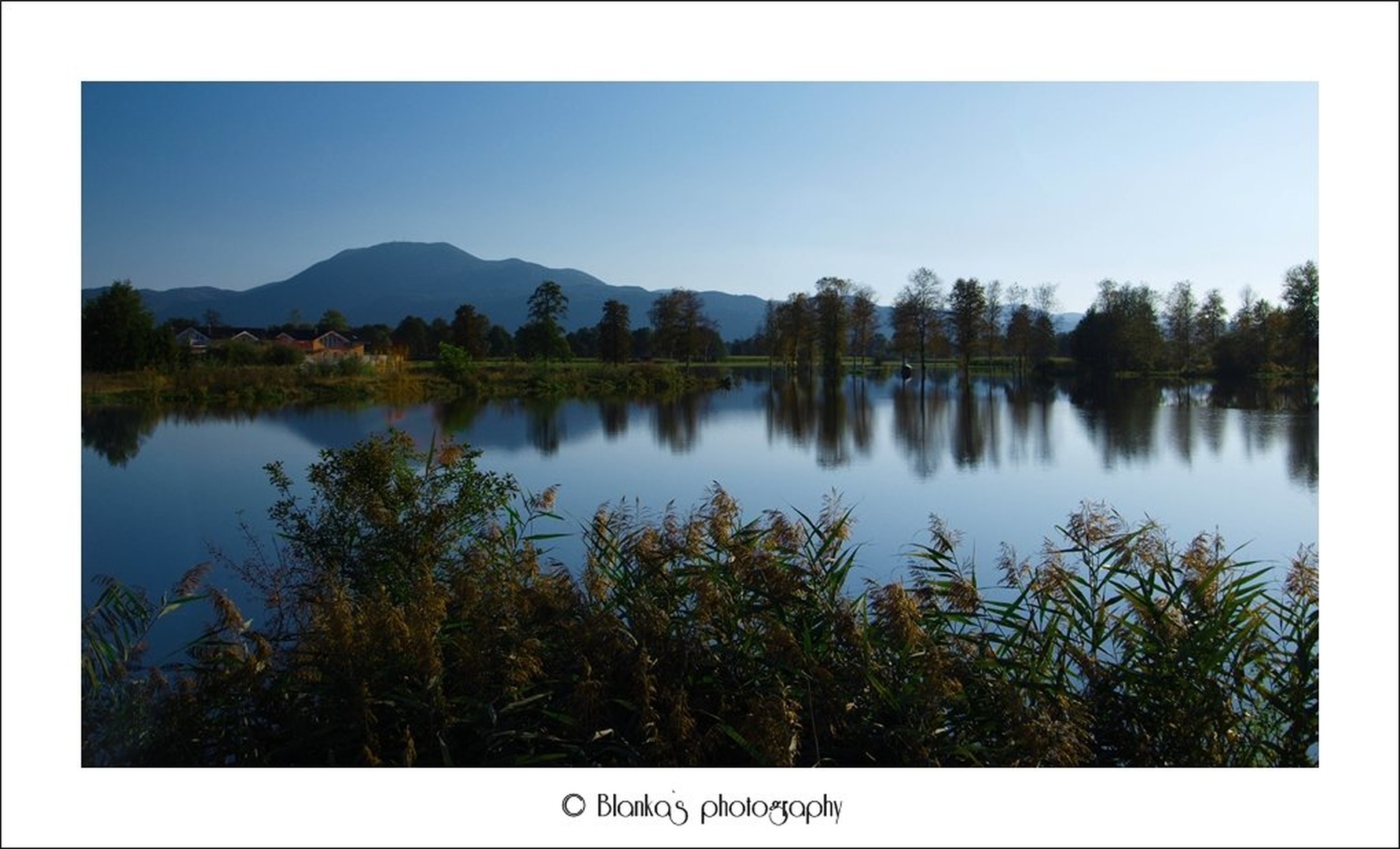 Ižansko "jezero" by Blanka Kozamernik