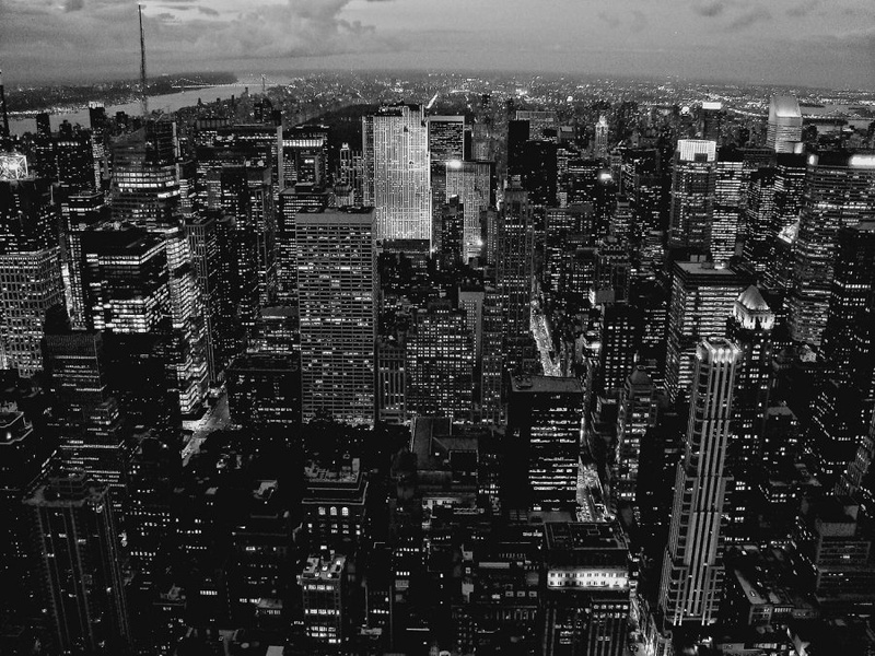 New York from Empire State 1960´s by P.F.