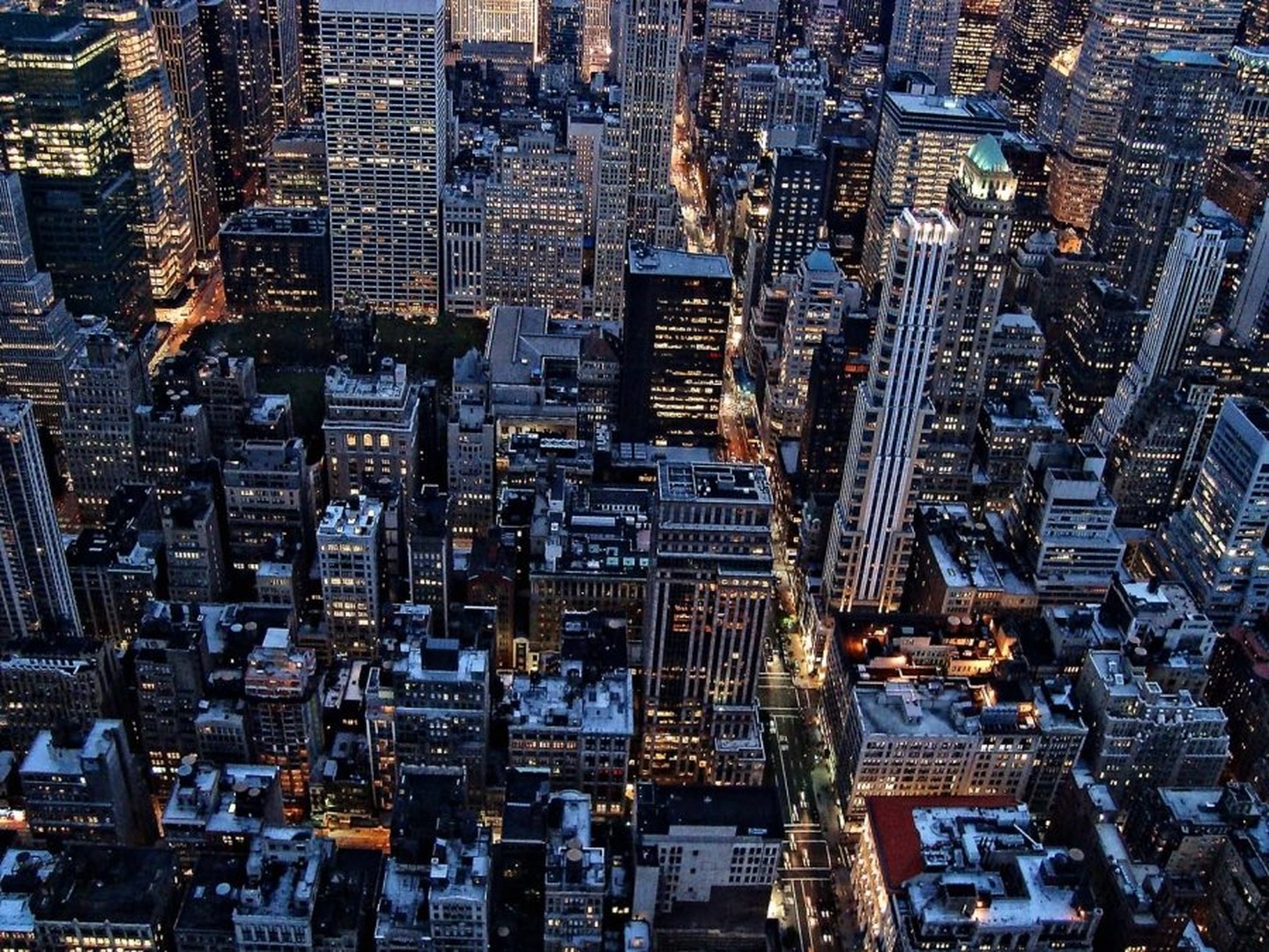 New York from Empire State today by P.F.