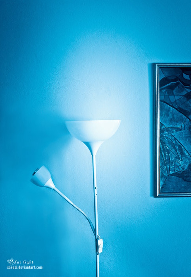 Blue light by Sašo Š.