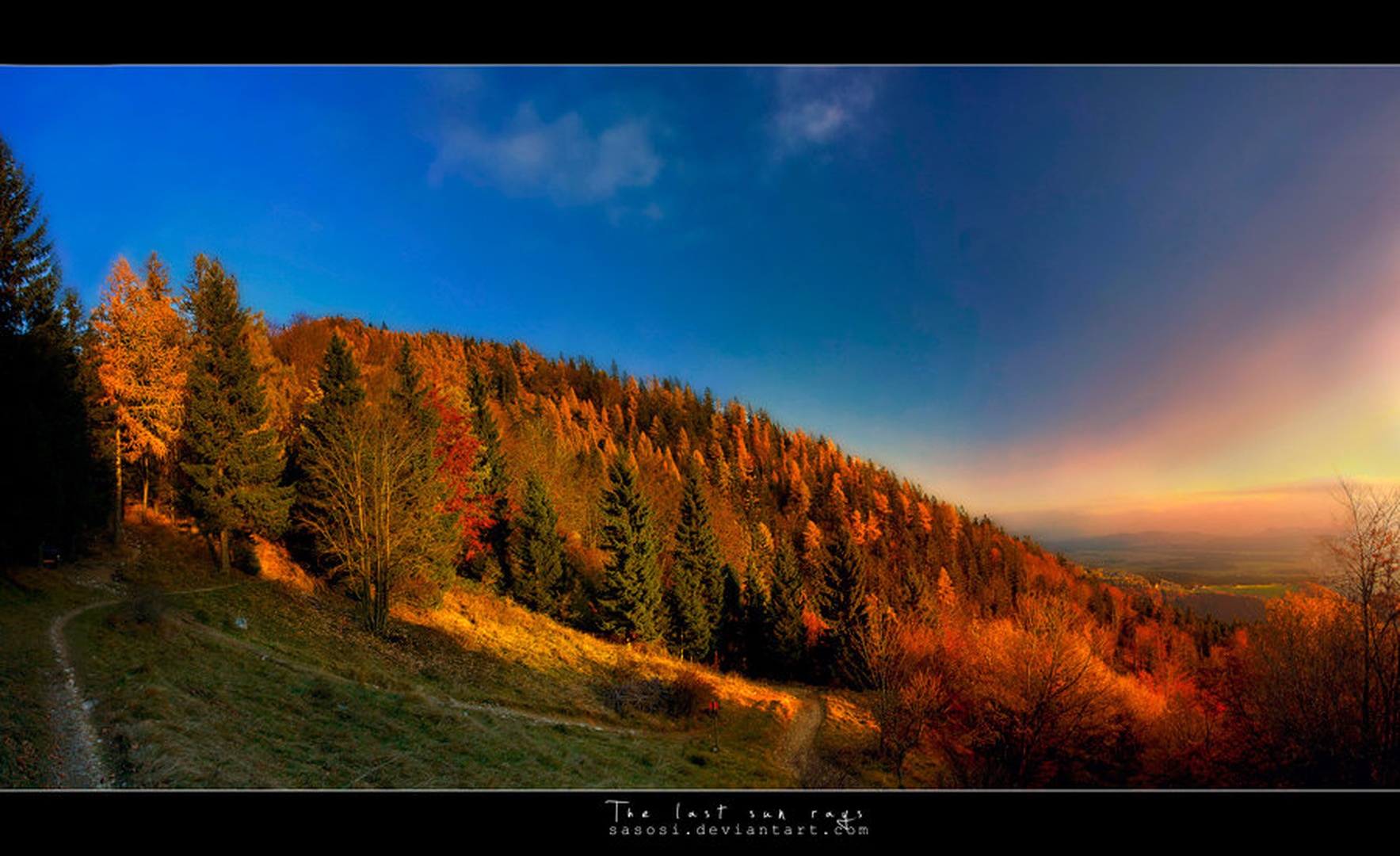 The last sun rays by Sašo Š.