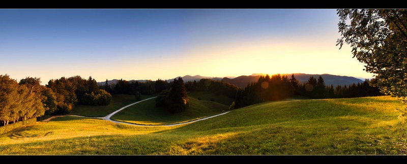 Green Valley by Sašo Š.