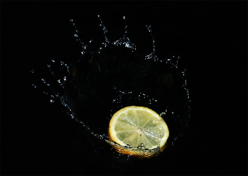 Water splash by Žiga Kranjec