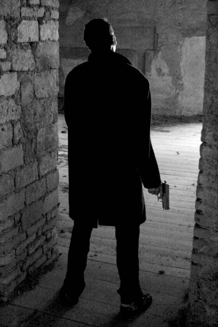Man in black by Samo Skralovnik