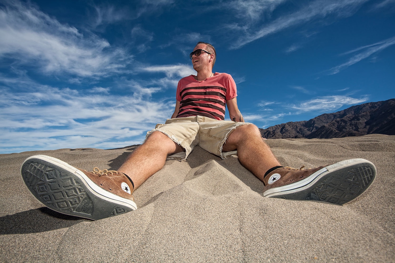 Somewhere in death valley by Mitja Kolbl