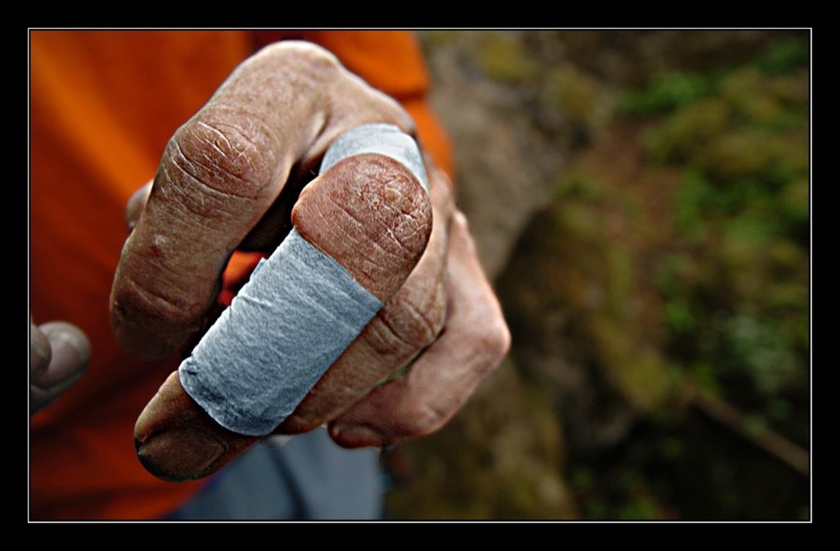 Working hands of god by