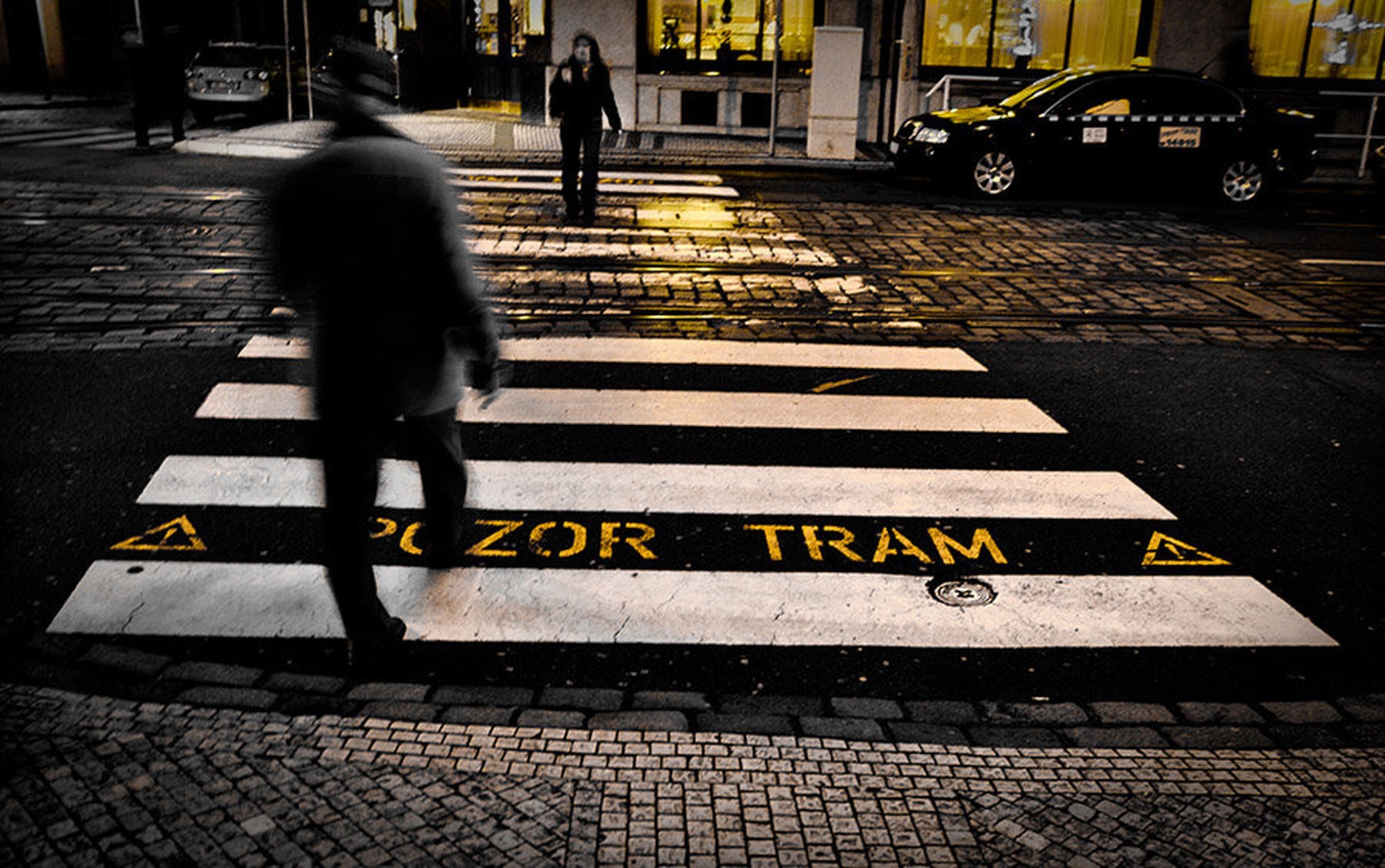 Pozor tram by Peter Bavčar
