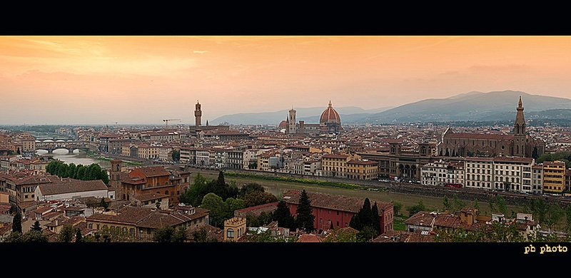 Panorama Firenz by Peter Bavčar