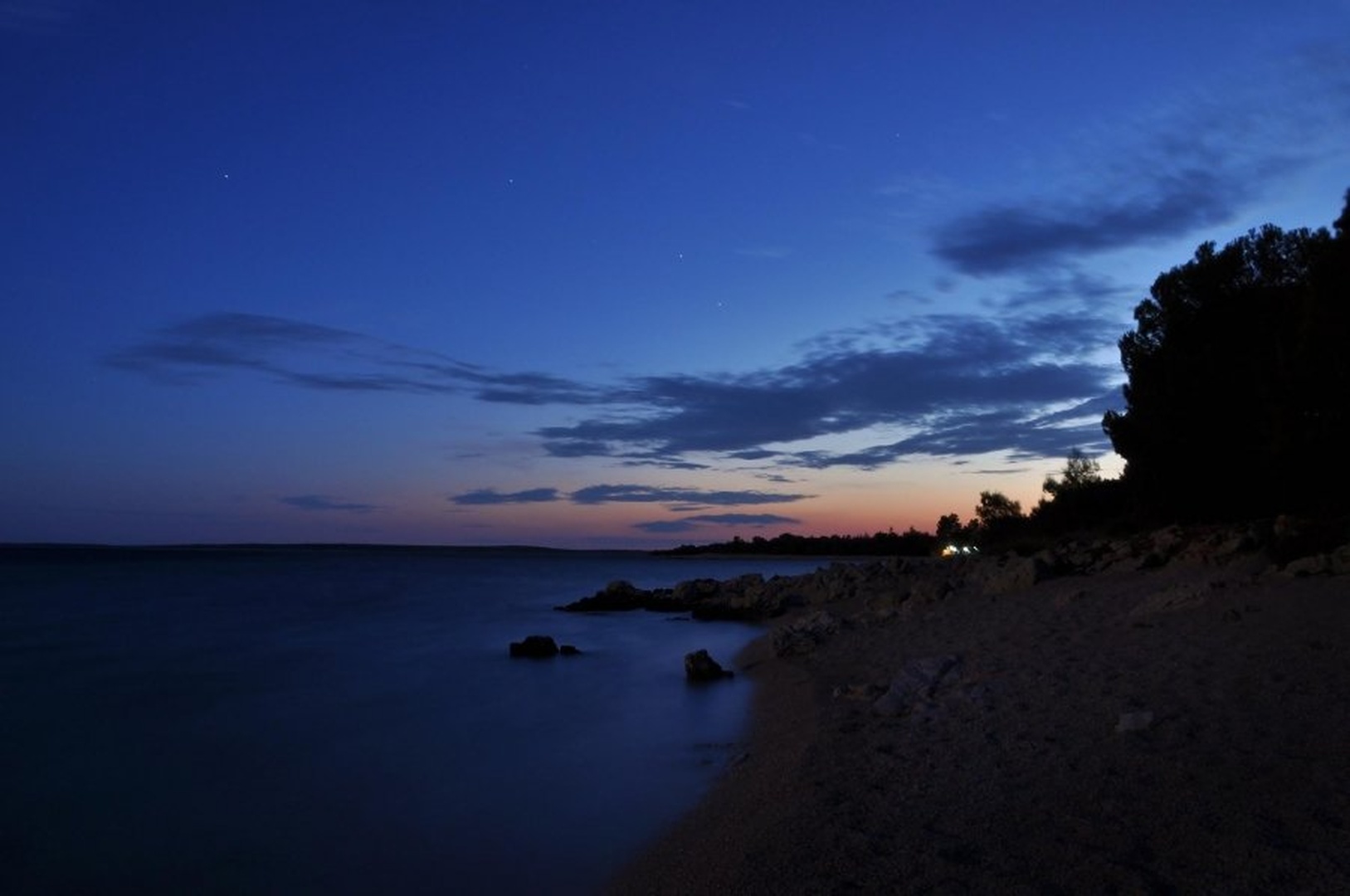 plaža ponoči 2 by uroš ajd