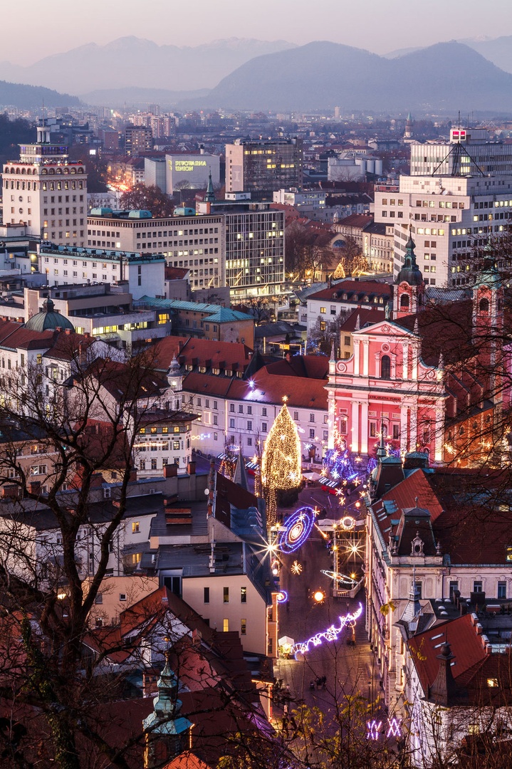 Praznična Ljubljana by Jernej Lah