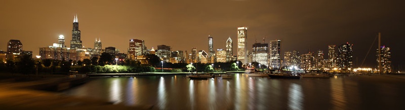 Chicago by night by simons76