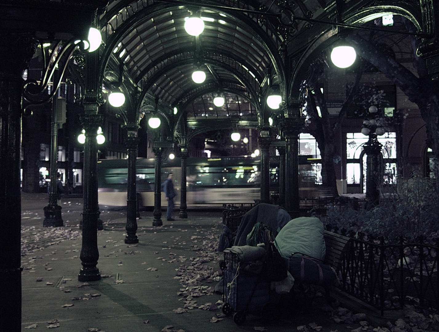...when the streets are cold and lonely... by dee