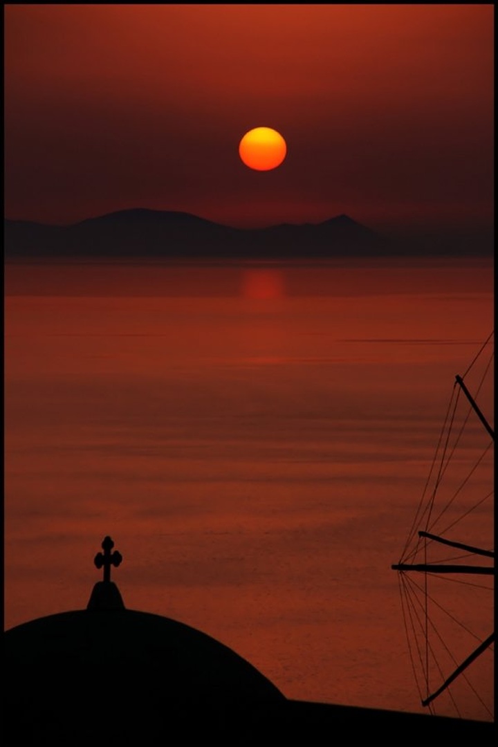 Santorini by Strelko