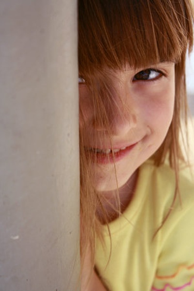 shy child by Janja Tori