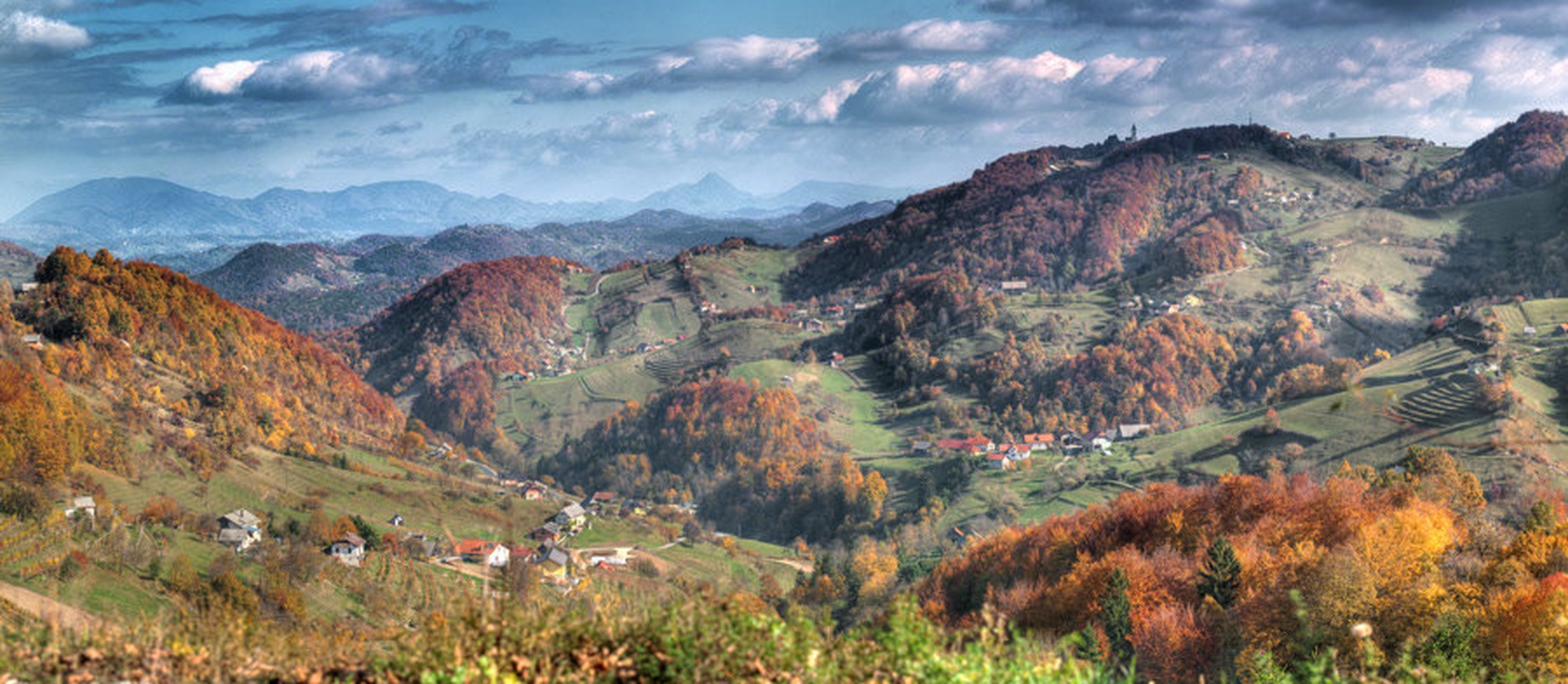 Jesen nad griči by