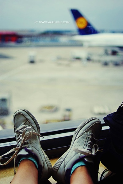 Stuck At The Airport by Marina Filipović