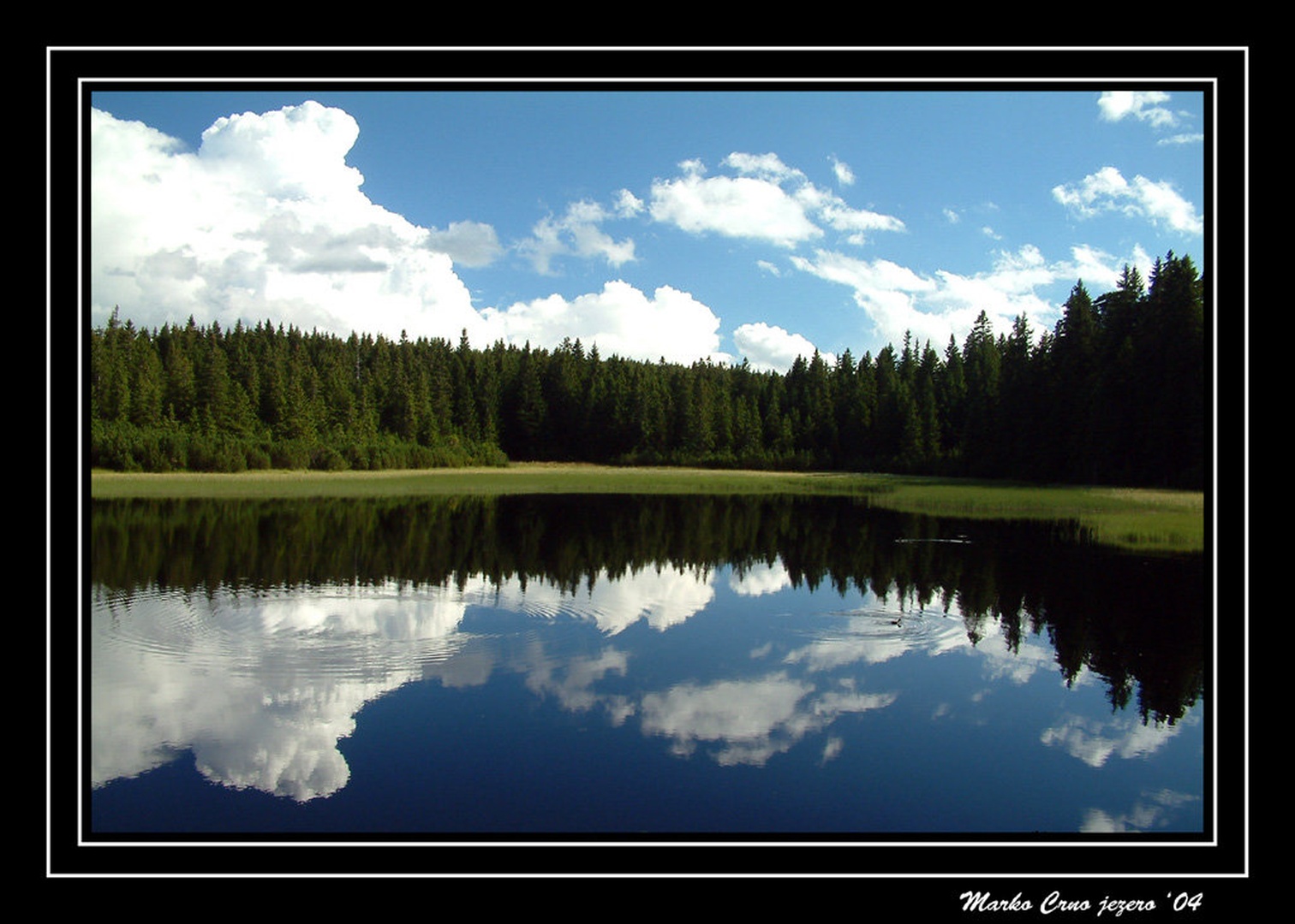 Črno jezero by