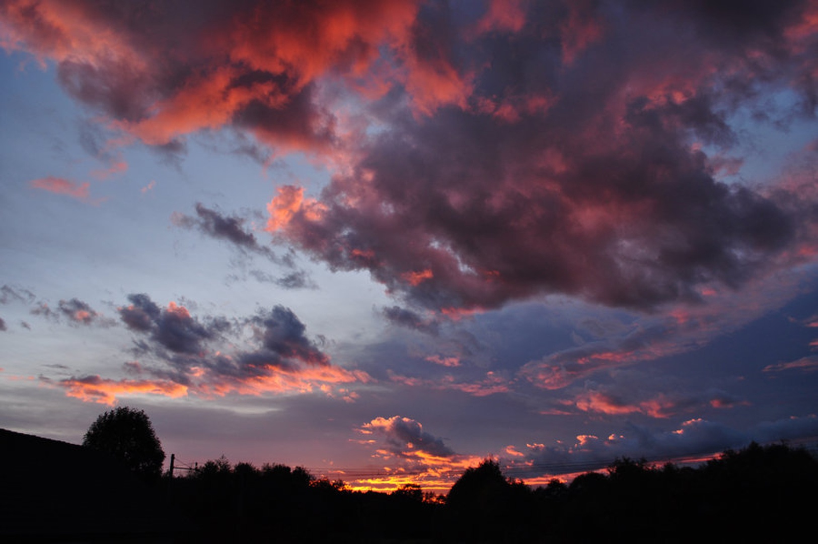 Autumn Sunset by