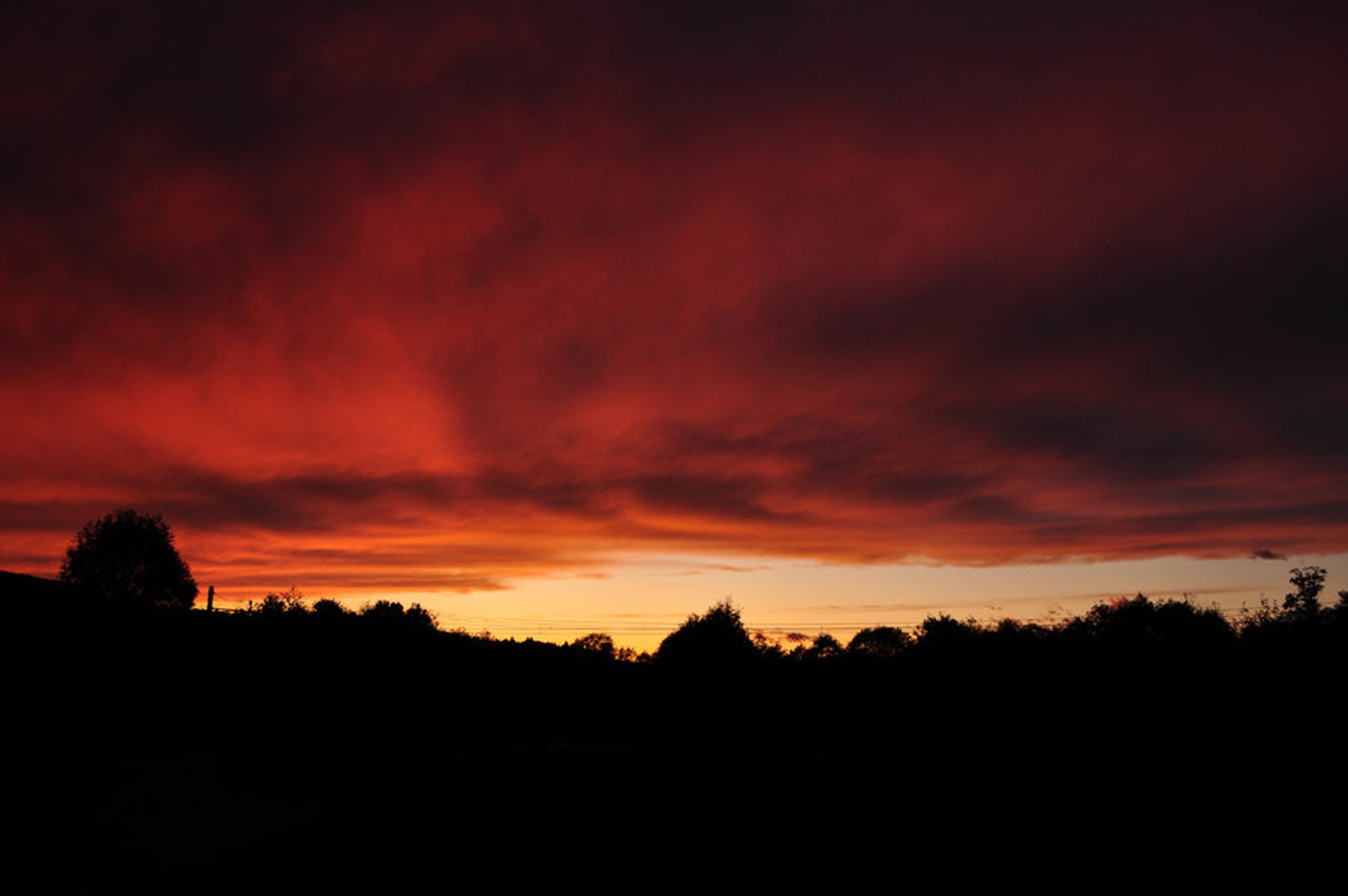 Clouds on Fire by