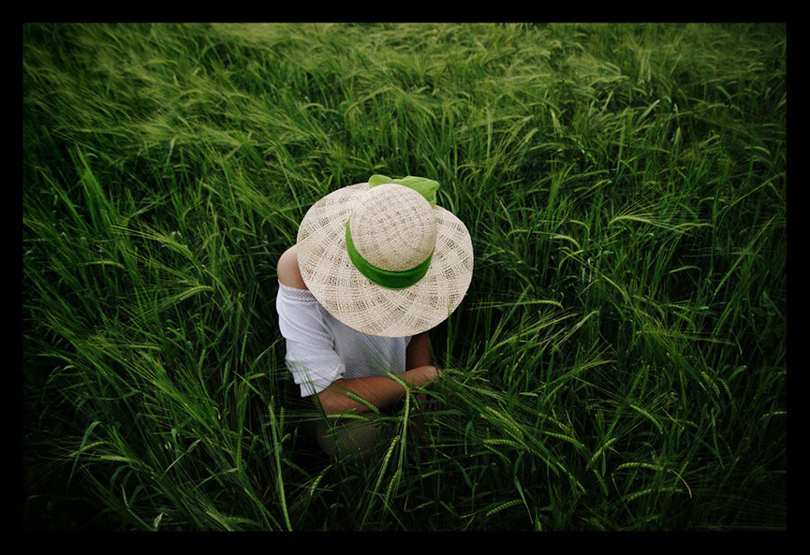 Lady in green by Ciril Jazbec