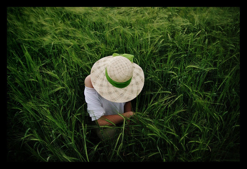 Lady in green by Ciril Jazbec