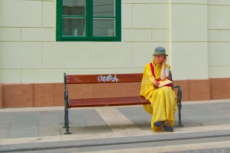Yellow lady by sulko