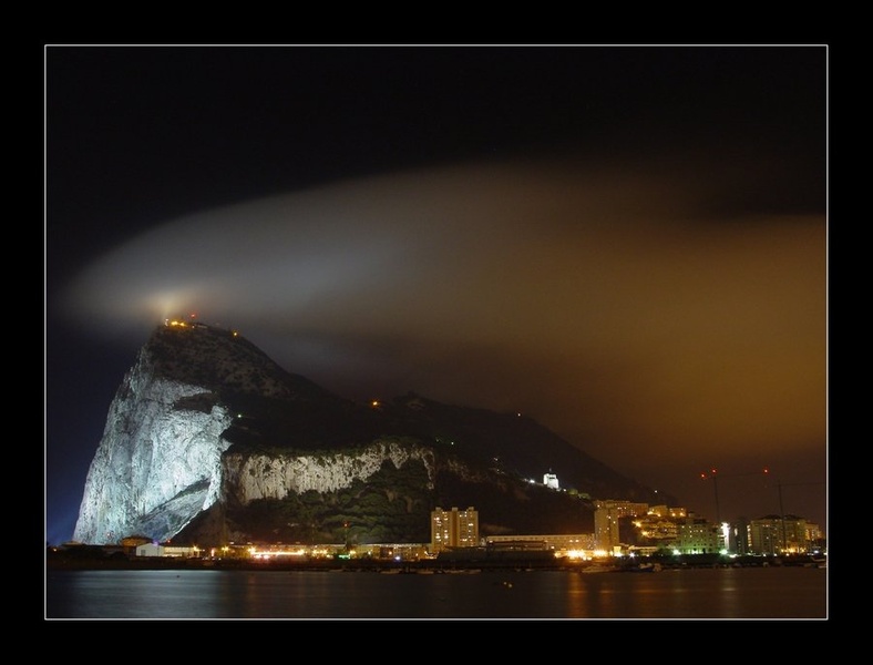 Gibraltar by night by Marko Žafran