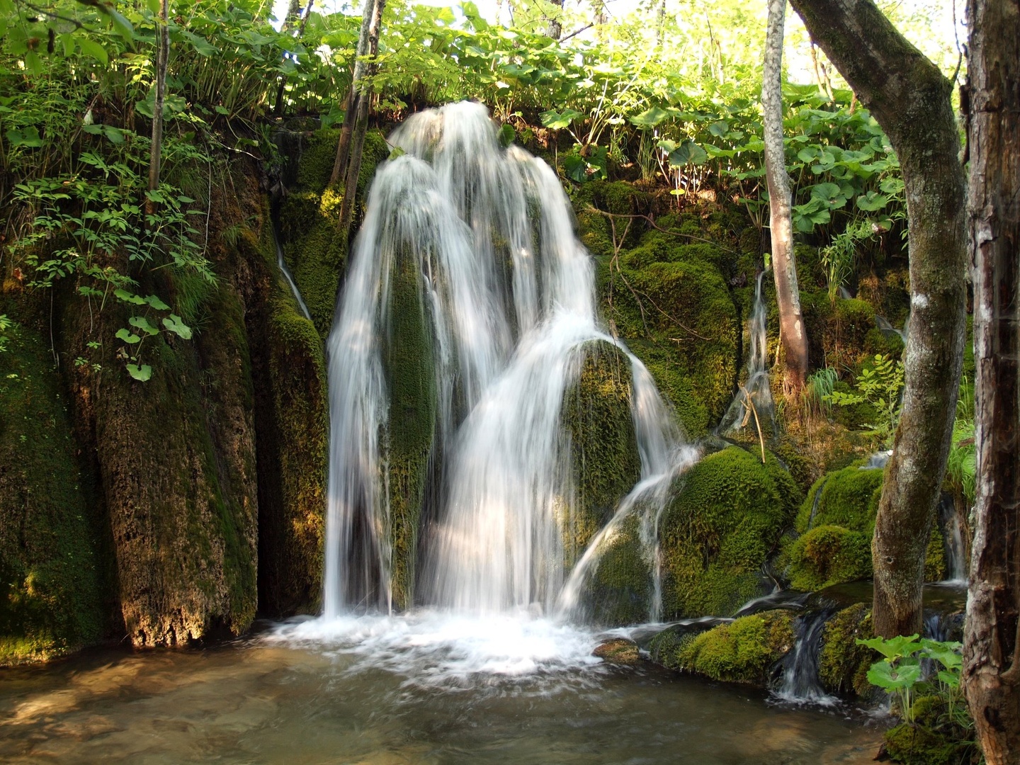 Slap pod jezerom Burgeti - Plitvice by Franci Medved