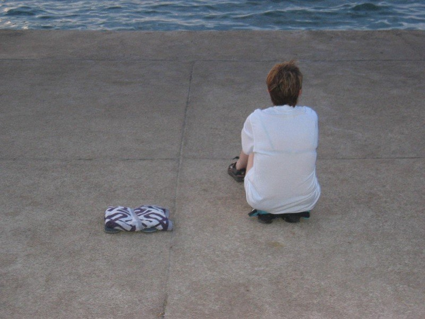 Sedenje na plaži by MiB