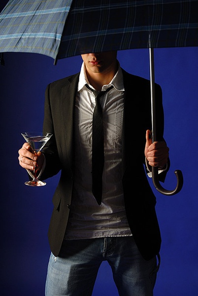 Martini rain by Gregor Harih