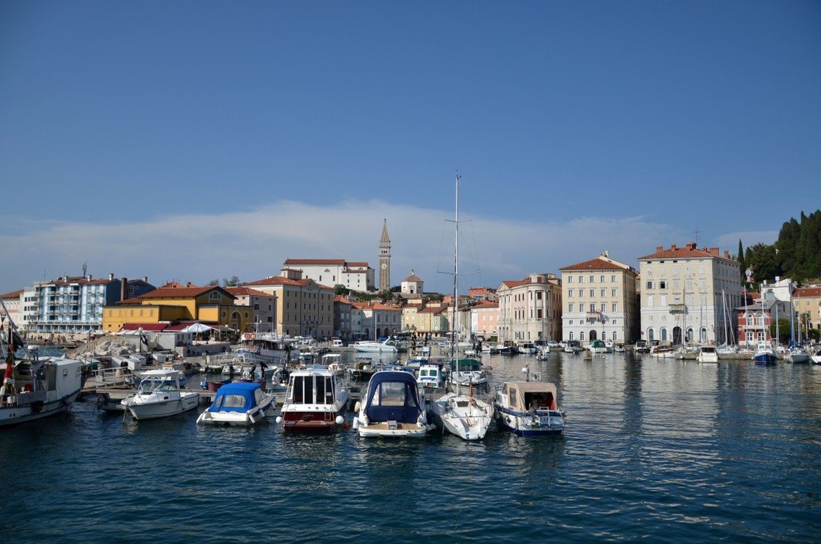 Piran pristan by Tomaž Janežič