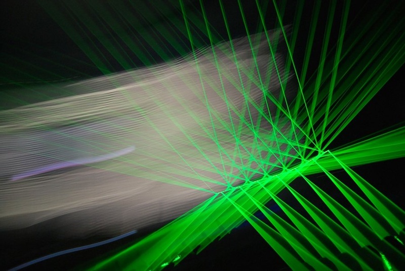 green laser by gregor ferenčak