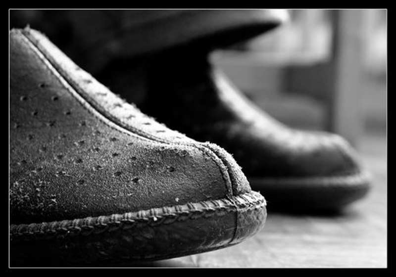 Step on my blues way shoes by Igor Mazej